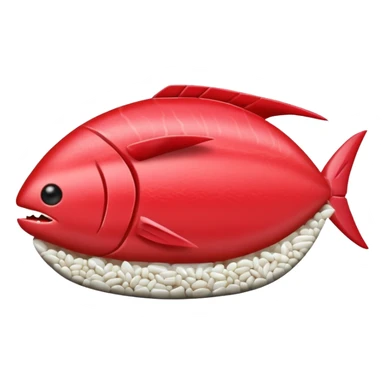 tuna sushi sticker
