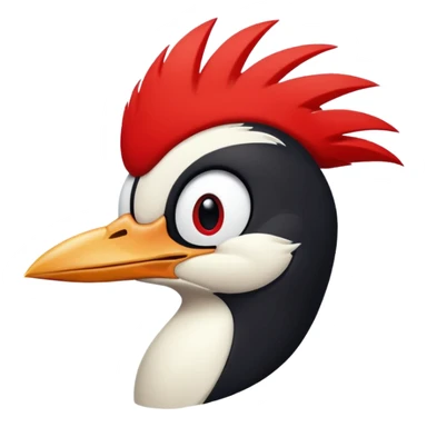 Woody woodpecker sticker
