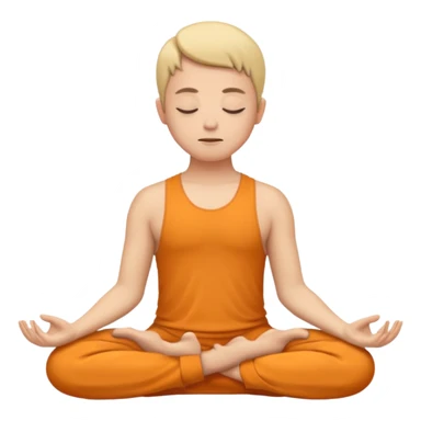 meditation sticker