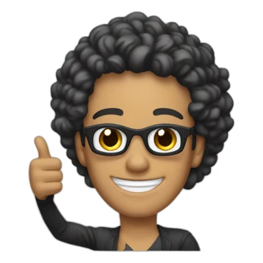 Thumbs up MJ sticker