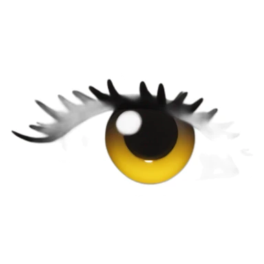 Tears mascara eye sticker
