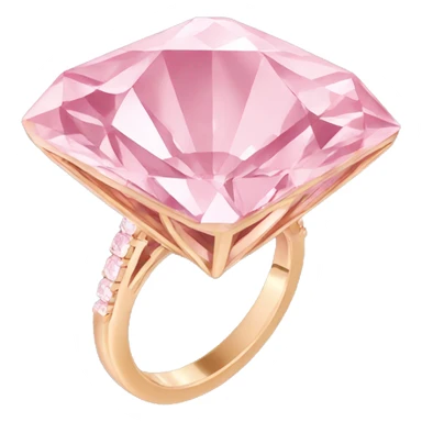 pink diamond ring sticker
