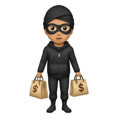 Thief full body sticker