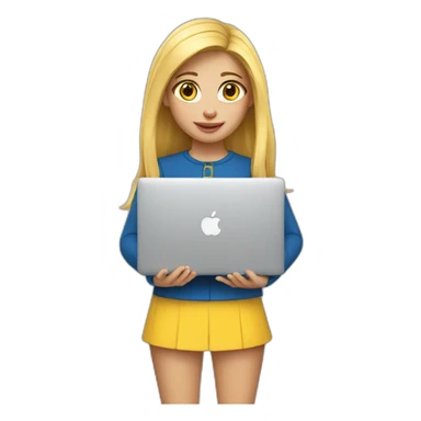 swedish-girl-with-macbook sticker