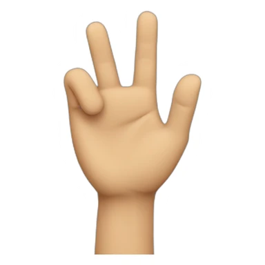 Man raises right arm sticker