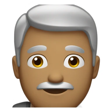 Man who puts his handle on his head sticker