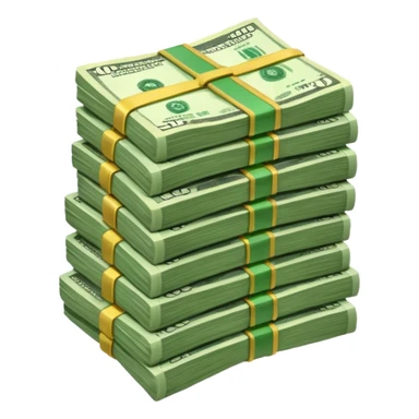 Falling value of the dollar sticker