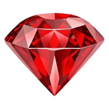 Red diamond emoji that i can use in writing not in form of image sticker