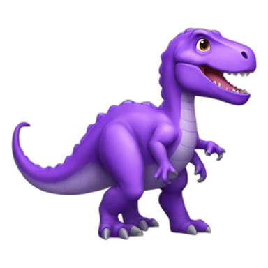 purple-dinosaur sticker