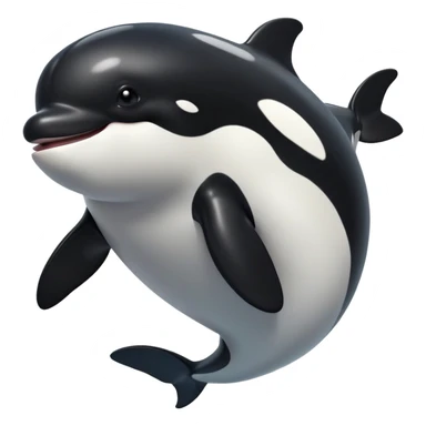 tubby dog orca sticker