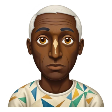 Cinematic Realistic Pablo Picasso Portrait Emoji, depicted as a visionary artist with abstract expressive features and a creative aura, rendered with rich textures and dynamic artistic lighting that captures his revolutionary spirit. sticker
