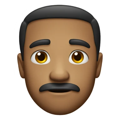 raising eyebrow nervously sticker