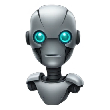 villain robot  sticker
