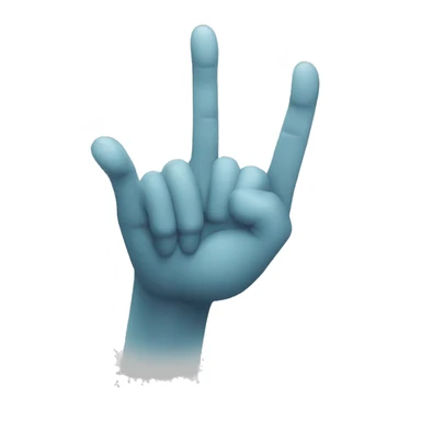 Outstretched fingers touching like in ET  sticker