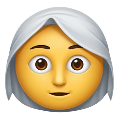 Mavi yuvarlağın içinde beyaz tik sticker