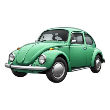 vw beetle sticker