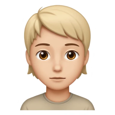 Person looking left  sticker