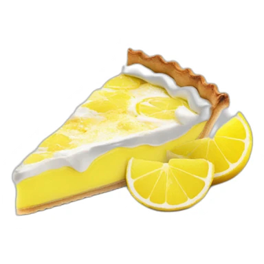 tarte au citron meringuée sticker