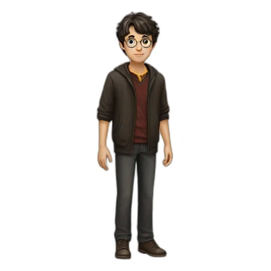 harry potter full body sticker