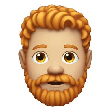 A fat ginger sticker