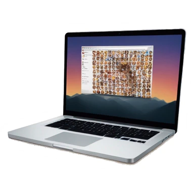 netflix on laptop screen sticker