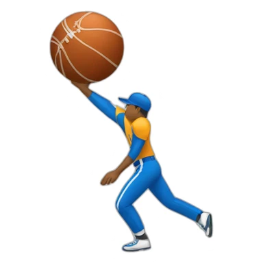 throw a ball sticker