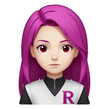 jessie from team rocket style sticker