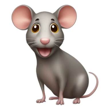Rat sausage sticker