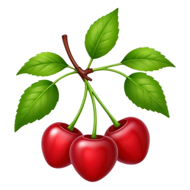Sour cherries sticker