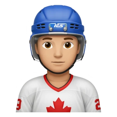 hockey player sticker