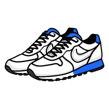 pair of trainers sticker