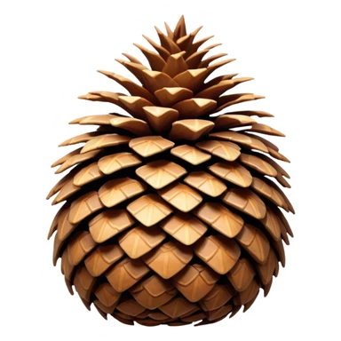 pinecone sticker