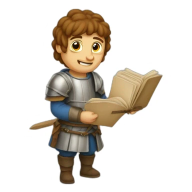 medieval Festival Organizer in action, organizing sticker