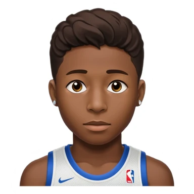 NBA young boy sticker