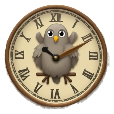 cuckoo clock sticker