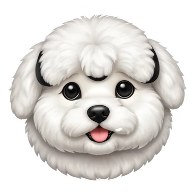 Собака Бішон-Фрізе sticker