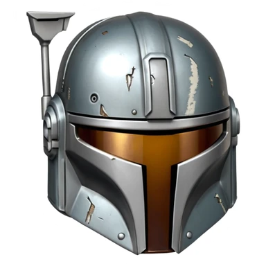 mandalorian helmet sticker