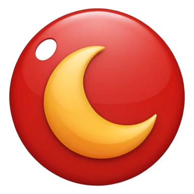 icono de ubicacion color rojo sticker