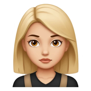 Girl with attitude sticker