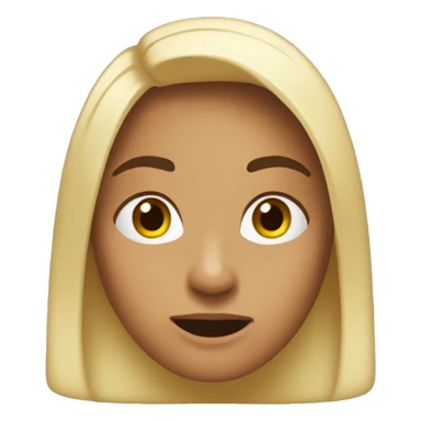 Cara excitada sonrojada sticker