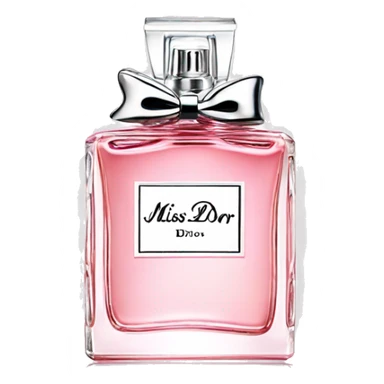 Miss dior perfume sticker