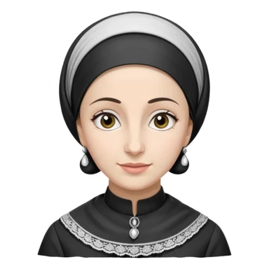 orthodox jewish woman with tichel kercheif circa. 1890 make into greyscale older sticker