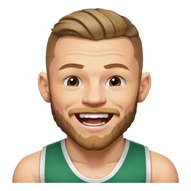 CONOR MCGREGOR LAUGHING sticker