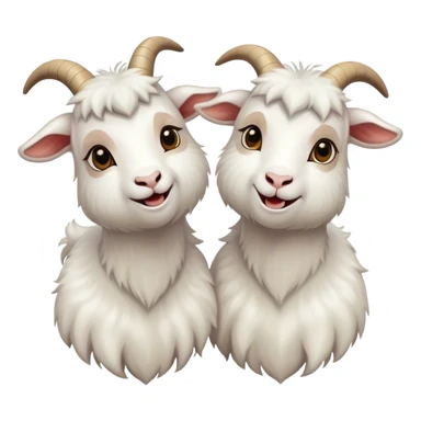 1000 tiny goats sticker