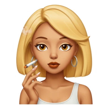 doja cat smoking sticker