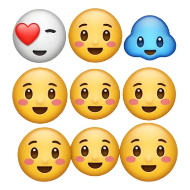 아이폰 화이트 하트 sticker