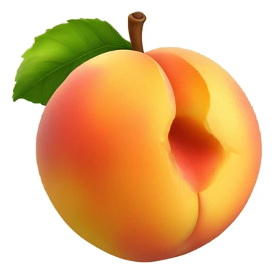 peach Georgia state sticker