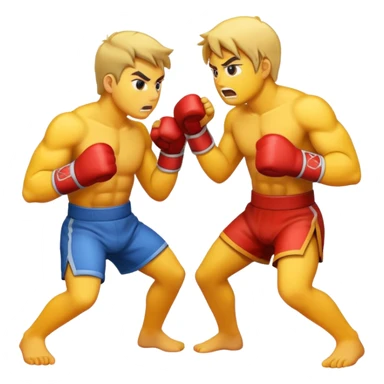 Fighting sticker