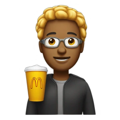 Mc Donald’s  sticker