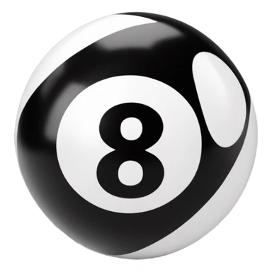 8 ball sticker
